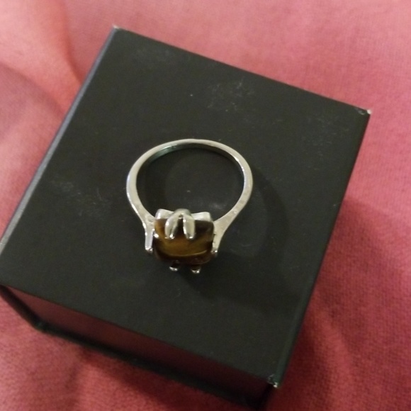 Tigers eye ring - Picture 2 of 3